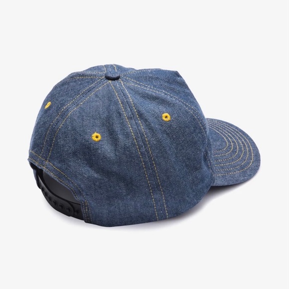 BNWT Noah NY Denim Torch 5-Panel Hat - Picture 2 of 3